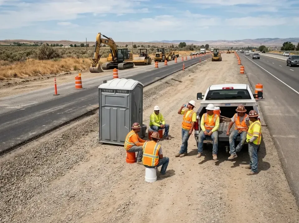 highway-road-construction-crew-007 — frequently asked questions, Porta Potty and Restroom Rentals in Palm Bay, FL